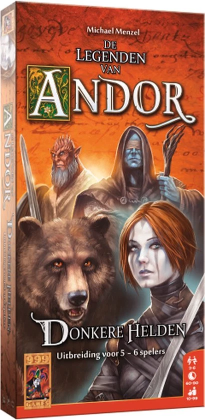 999 Games De Legenden Van Andor: Donkere Helden 5/6 Uitbreiding Bordspel 5 999 Games De Legenden Van Andor: Donkere Helden 5/6 Uitbreiding Bordspel - Afbeelding 5