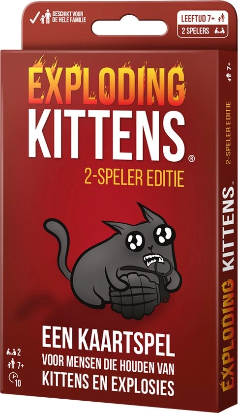 Exploding Kittens Voor 2 Spelers 5 Exploding Kittens Voor 2 Spelers - Afbeelding 5