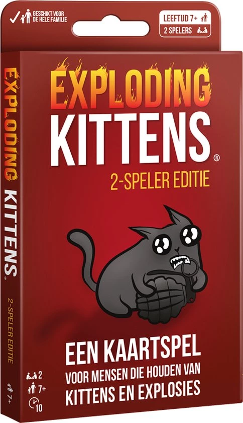 Exploding Kittens Voor 2 Spelers 1 Exploding Kittens Voor 2 Spelers