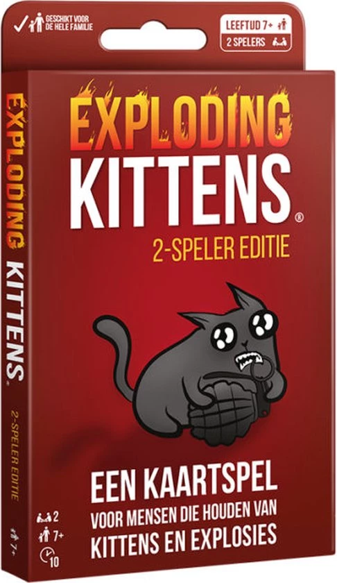 Exploding Kittens Voor 2 Spelers 9 Exploding Kittens Voor 2 Spelers - Afbeelding 9