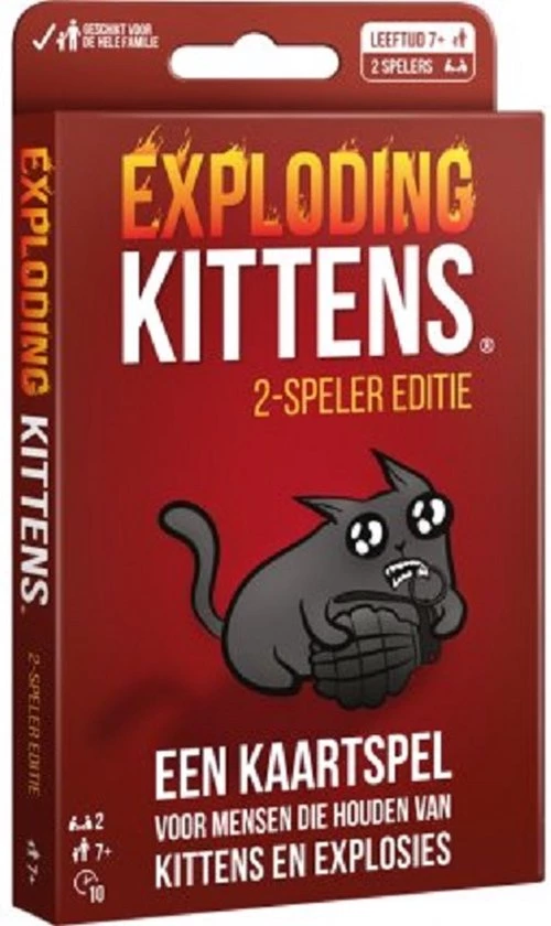 Exploding Kittens Voor 2 Spelers 8 Exploding Kittens Voor 2 Spelers - Afbeelding 8