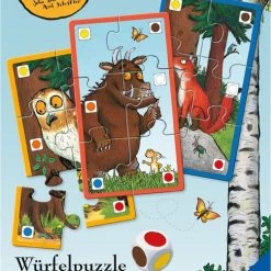 Ravensburger Gruffalo Dobbelpuzzel - Dobbelspel En Puzzel In 1
