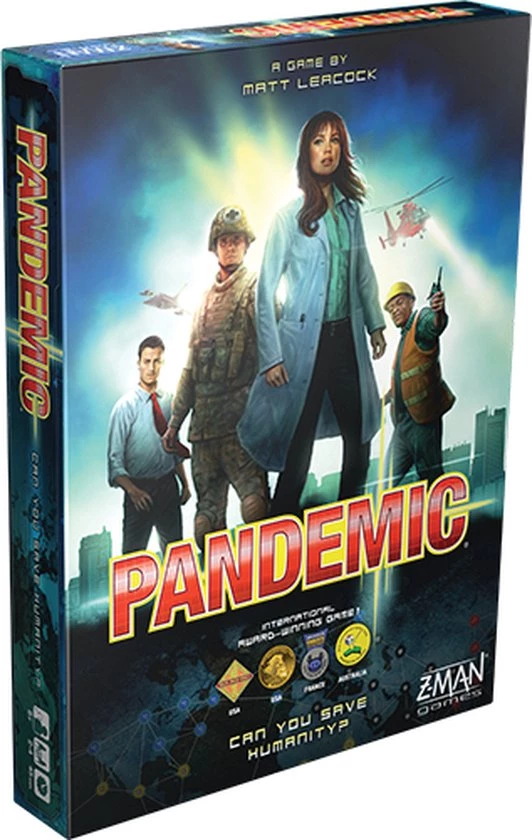 Z-Man Games Pandemic - Engelstalig Bordspel 7 Z-Man Games Pandemic - Engelstalig Bordspel - Afbeelding 7