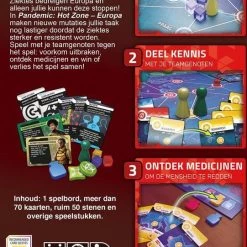 Z-Man Games Pandemic Hot Zone Europa - Bordspel -Bordspellen Verkoopwinkel 541x840 3