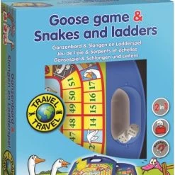 Jumbo Ganzenbord & Slang En Ladderspel Reiseditie -Bordspellen Verkoopwinkel 541x840 6