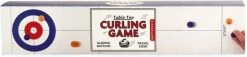 Kikkerland Curling Game - Voor Op Tafel - Spelletjes Voor Kinderen - Speelgoed - Compacte Speelset - Makkelijk Mee Te Nemen Op Reis - Spel - Leuk Voor Kids - Bezigheid -Bordspellen Verkoopwinkel 550x127