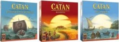 999 Games Spellenbundel - 3 Stuks - Catan - Basisspel & Uitbreidingen Zeevaarders & De Legende Van De Zeerovers