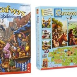 Merkloos Spellenbundel - 2 Stuks - De Kwakzalvers Van Kakelenburg & Carcassonne Big Box 3