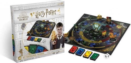 Wizarding World Of Harry Potter Harry Potter - Triwizard Cup Race - Toverschool Toernooi - Bordspel - Gezelsschapsspel 3 Wizarding World Of Harry Potter Harry Potter - Triwizard Cup Race - Toverschool Toernooi - Bordspel - Gezelsschapsspel - Afbeelding 3