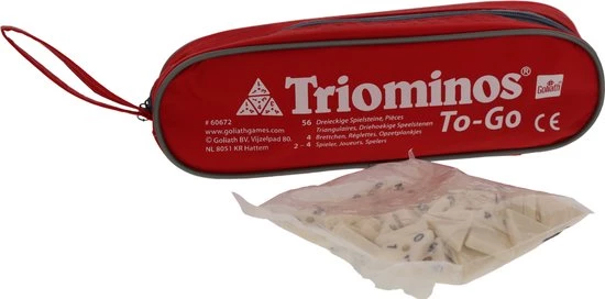 Goliath Triominos In Tasje Voor Op Reis 3 Goliath Triominos In Tasje Voor Op Reis - Afbeelding 3