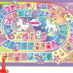 Grafix Unicorn Bordspel | Bordspel Voor Het Hele Gezin | Ganzenbord Variant Unicorn | Unicorn Speelgoed -Bordspellen Verkoopwinkel 550x279