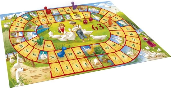 Goliath Ganzenbord - Bordspel 4 Goliath Ganzenbord - Bordspel - Afbeelding 4