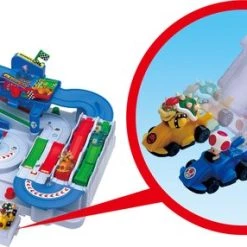 EPOCH Super Mario Kart Pack Bowser & Toad- Bij 7390 Kart Race- 2 Karts -Bordspellen Verkoopwinkel 550x286 1