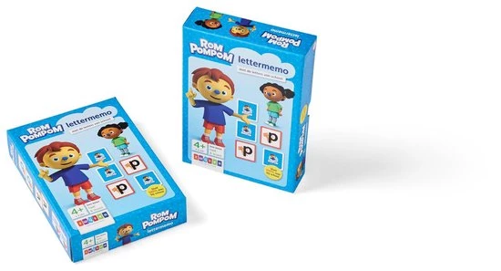 Zwijsen Rompompom - Rompompom Lettermemo 3 Zwijsen Rompompom - Rompompom Lettermemo - Afbeelding 3