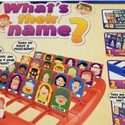 Merkloos Wat Is Mijn Naam Spel - Whats Their Name - Wie Is Het - Wie Ben Ik -Bordspellen Verkoopwinkel 550x298 1