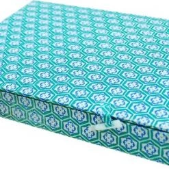 HOT Games Mahjong Spel - Kunststof Steen Wit/goud,koffer Groen Stof -Bordspellen Verkoopwinkel 550x299 4