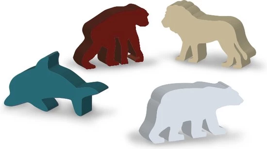Identity Games BBC Earth: Animals Dierenquiz Bordspel 10 Identity Games BBC Earth: Animals Dierenquiz Bordspel - Afbeelding 10