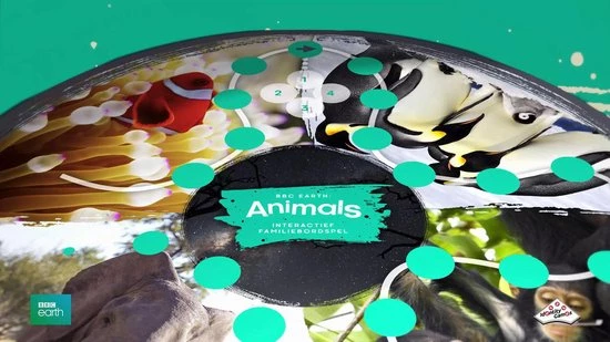 Identity Games BBC Earth: Animals Dierenquiz Bordspel 2 Identity Games BBC Earth: Animals Dierenquiz Bordspel - Afbeelding 2