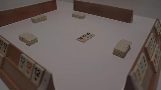 Star Rummikub - Rummy - Okey - Hout/Wood 2 Star Rummikub - Rummy - Okey - Hout/Wood - Afbeelding 2