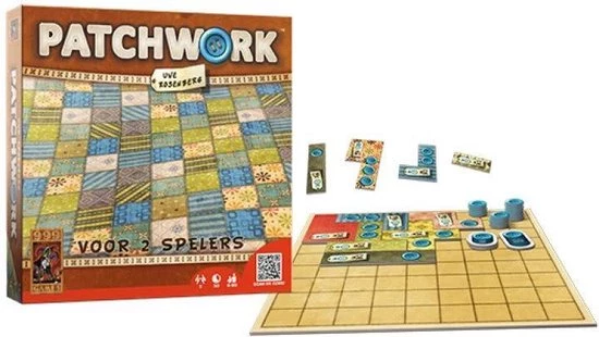 999 Games Patchwork Bordspel 5 999 Games Patchwork Bordspel - Afbeelding 5