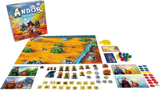 999 Games Andor: Jonge Helden Bordspel 9 999 Games Andor: Jonge Helden Bordspel - Afbeelding 9