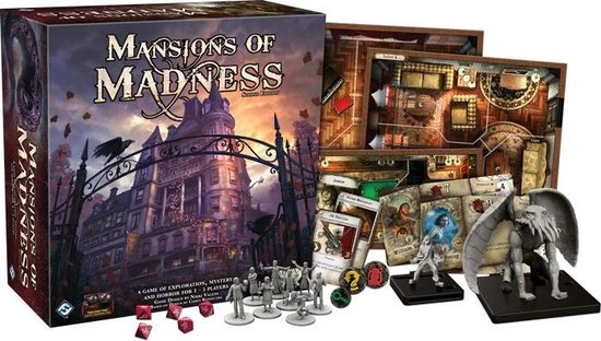 Fantasy Flight Games Mansions Of Madness - Engelstalig Bordspel 6 Fantasy Flight Games Mansions Of Madness - Engelstalig Bordspel - Afbeelding 6
