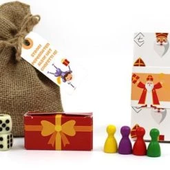 THNX 3-in-1 Combinatie Cadeau THNX - Sinterklaas Cadeau - Familiespel - Ganzenbord - Jute Zak - Pepernoten - Snoepgoed - Brievenbus Cadeau -Bordspellen Verkoopwinkel 550x313 8