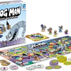 Megableu Dog Man: Aanval Van De VLOOIEN - Bordspellen - Gezelschapsspel Voor Familie - Gebaseerd Op De Dog Man Boekenreeks Van Dav Pilkey -Bordspellen Verkoopwinkel 550x315 4