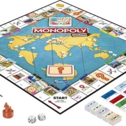 Monopoly Wereldreis - Bordspel (Nederlandstalig) -Bordspellen Verkoopwinkel 550x318