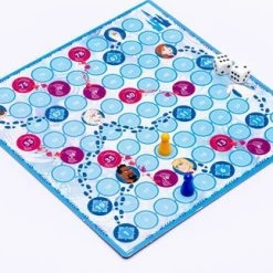 Disney Frozen Frozen II Spellendoos 4-delig: Ladderspel – Molenspel - Dammen – Ludo (mens-erger-je-niet) -Bordspellen Verkoopwinkel 550x323 6