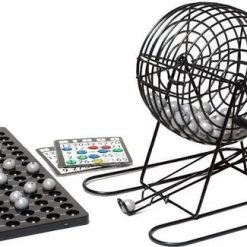 Decopatent® Bingo Spel - Bingomolen - Bingoballen - Bingo Kaarten - Fiches - Spelbord - Bingo Molen - Metaal - Lotto Kinderspel 10 Decopatent® Bingo Spel - Bingomolen - Bingoballen - Bingo Kaarten - Fiches - Spelbord - Bingo Molen - Metaal - Lotto Kinderspel -Bordspellen Verkoopwinkel 550x325 5