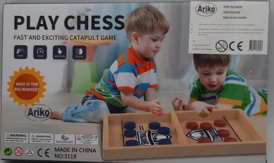 Ariko Sling Puck - Puck Game - Gezelschapsspel - Bordspel - Hockey Game Sjoelen - Foosball 4 Ariko Sling Puck - Puck Game - Gezelschapsspel - Bordspel - Hockey Game Sjoelen - Foosball - Afbeelding 4