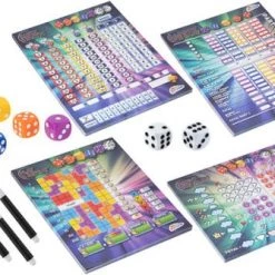 Grafix 4-in-1 Dobbelspellen | Gezelschapsspel Voor Kinderen En Volwassenen | Combinatie Van Tactiek- En Geluk -Bordspellen Verkoopwinkel 550x334 6