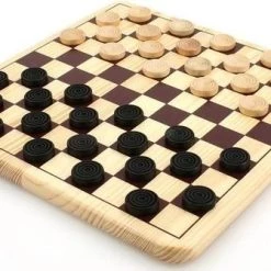 Longfield CHECKER SET 30 X 30 - DIAMETER 30 MM -Bordspellen Verkoopwinkel 550x335 3