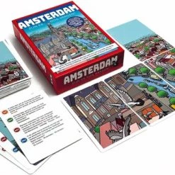 UItgeverij Loutje Amsterdam! Zijn Er Nog Vragen Spel - 400 Vragen - Quiz -Bordspellen Verkoopwinkel 550x341 10