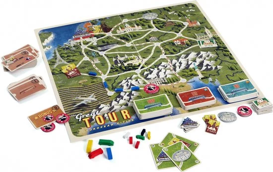 Tactic The Great Tour - Bordspel 7 Tactic The Great Tour - Bordspel - Afbeelding 7