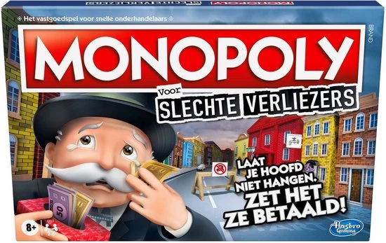 Monopoly Slechte Verliezers - Bordspel 1 Monopoly Slechte Verliezers - Bordspel