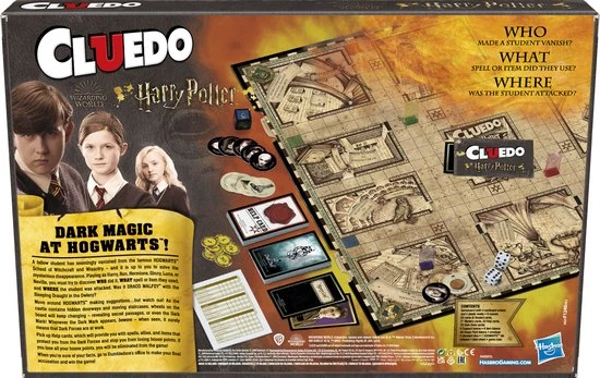 Hasbro Gaming Clue: Harry Potter Editie - Bordspel (Engelstalig) 8 Hasbro Gaming Clue: Harry Potter Editie - Bordspel (Engelstalig) - Afbeelding 8