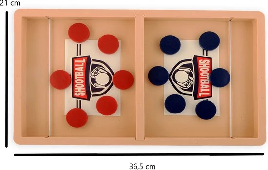 Ariko Sling Puck - Puck Game - Gezelschapsspel - Bordspel - Hockey Game Sjoelen - Foosball 3 Ariko Sling Puck - Puck Game - Gezelschapsspel - Bordspel - Hockey Game Sjoelen - Foosball - Afbeelding 3