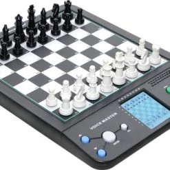 Shagam Elektronisch Schaakbord - Met Magnetische Schaakstukken - Schaakcomputer - 8 In 1 Computer - Schaakset - Schaakspel - Schaakles - Dammen - 4 Op Een Rij - Reversi -Bordspellen Verkoopwinkel 550x351 9