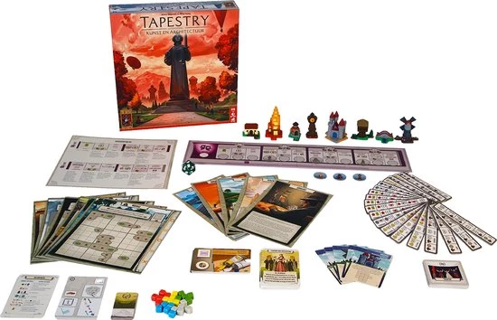 999 Games Tapestry Uitbreiding: Kunst & Architectuur Bordspel 8 999 Games Tapestry Uitbreiding: Kunst & Architectuur Bordspel - Afbeelding 8