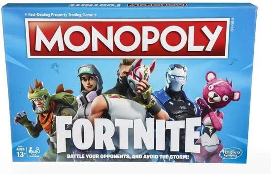 Monopoly Fortnite - Engelstalig Bordspel 4 Monopoly Fortnite - Engelstalig Bordspel - Afbeelding 4