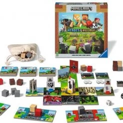 Ravensburger Minecraft Junior: Heroes Of The Village - Bordspel -Bordspellen Verkoopwinkel 550x355 1