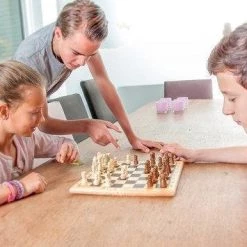 Longfield Darts Schaakspel Compleet. Afm. 30 X 30 Cm. Hoogte Koning 60 Mm -Bordspellen Verkoopwinkel 550x355 7