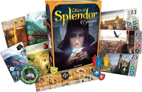 Space Cowboys Cities Of Splendor - Uitbreiding 2 Space Cowboys Cities Of Splendor - Uitbreiding - Afbeelding 2