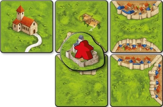 999 Games Carcassonne: Bruggen, Burchten En Bazaars Uitbreiding Bordspel 2 999 Games Carcassonne: Bruggen, Burchten En Bazaars Uitbreiding Bordspel - Afbeelding 2