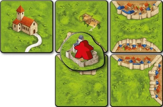 999 Games Carcassonne: Bruggen, Burchten En Bazaars Uitbreiding Bordspel 4 999 Games Carcassonne: Bruggen, Burchten En Bazaars Uitbreiding Bordspel - Afbeelding 4