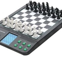 Shagam Elektronisch Schaakbord - Met Magnetische Schaakstukken - Schaakcomputer - 8 In 1 Computer - Schaakset - Schaakspel - Schaakles - Dammen - 4 Op Een Rij - Reversi