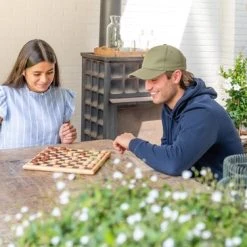 Longfield CHECKER SET 30 X 30 - DIAMETER 30 MM -Bordspellen Verkoopwinkel 550x365 9