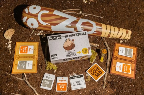 Exploding Kittens Poetry For Neanderthals - Nederlandstalig Kaartspel 5 Exploding Kittens Poetry For Neanderthals - Nederlandstalig Kaartspel - Afbeelding 5